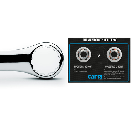 Capri Tools 1/4 in 12-Point Combination Wrench 1-1401